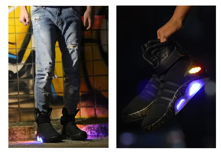 LED Lichtgevende Schoenen. Skate Boots voor Heren, Dames & Kinderen zoals op Tik Tok