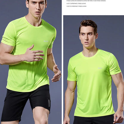 Hoge kwaliteits sport T-Shirt Heren – Sneldrogend Hardloop & Gym Shirt